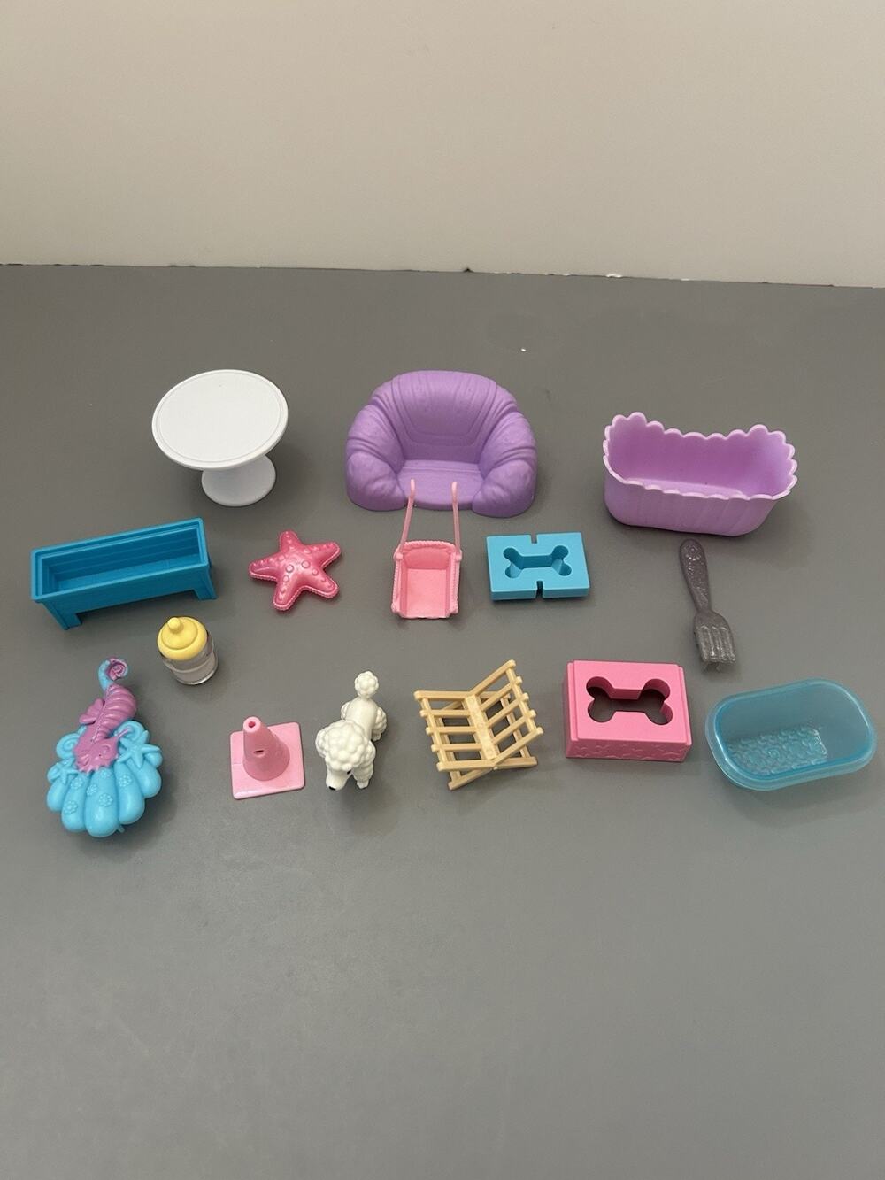 Fashion Doll Mixed Lot Playset Replacement Parts and Accessories